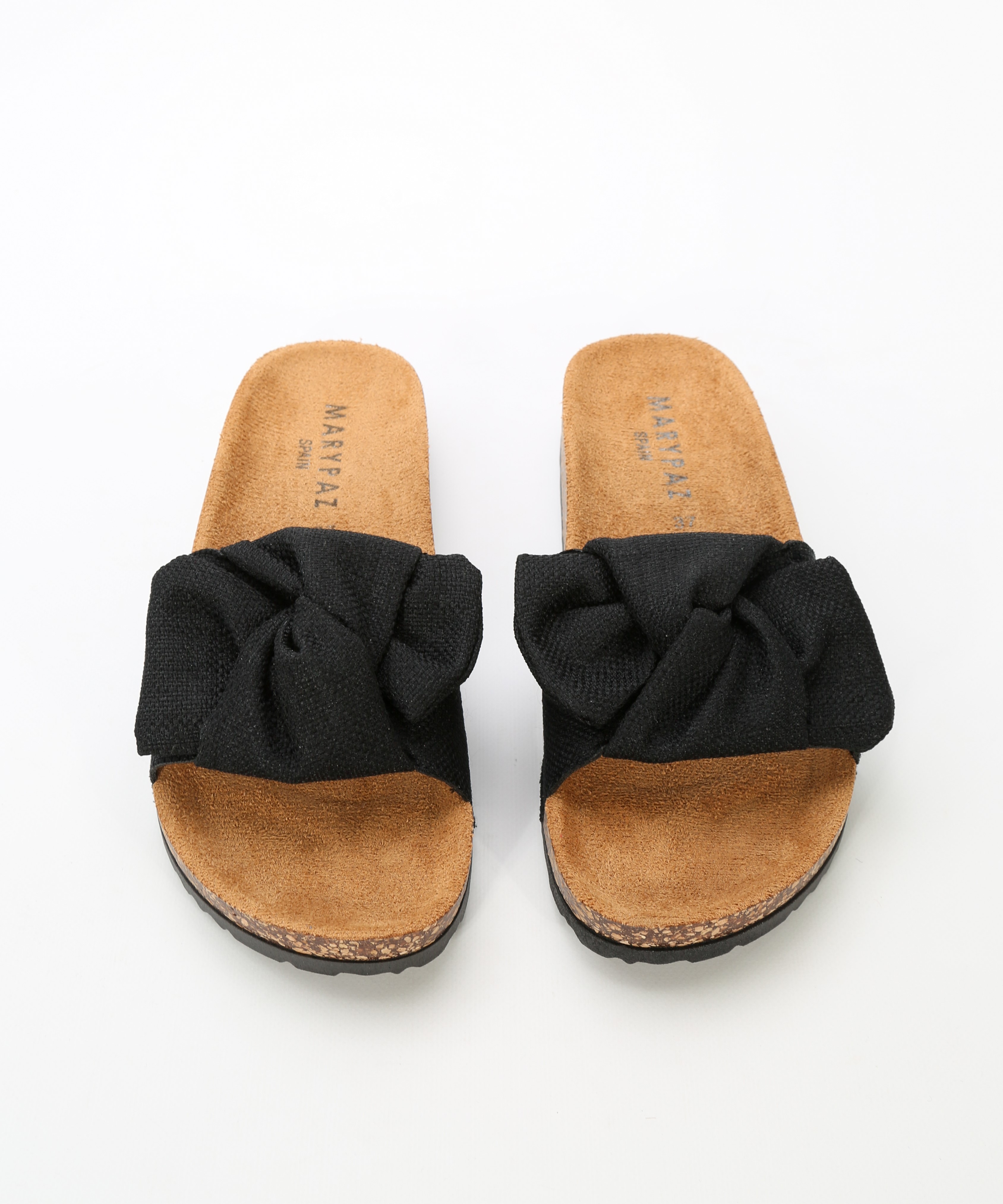 Sandalias planas lazo